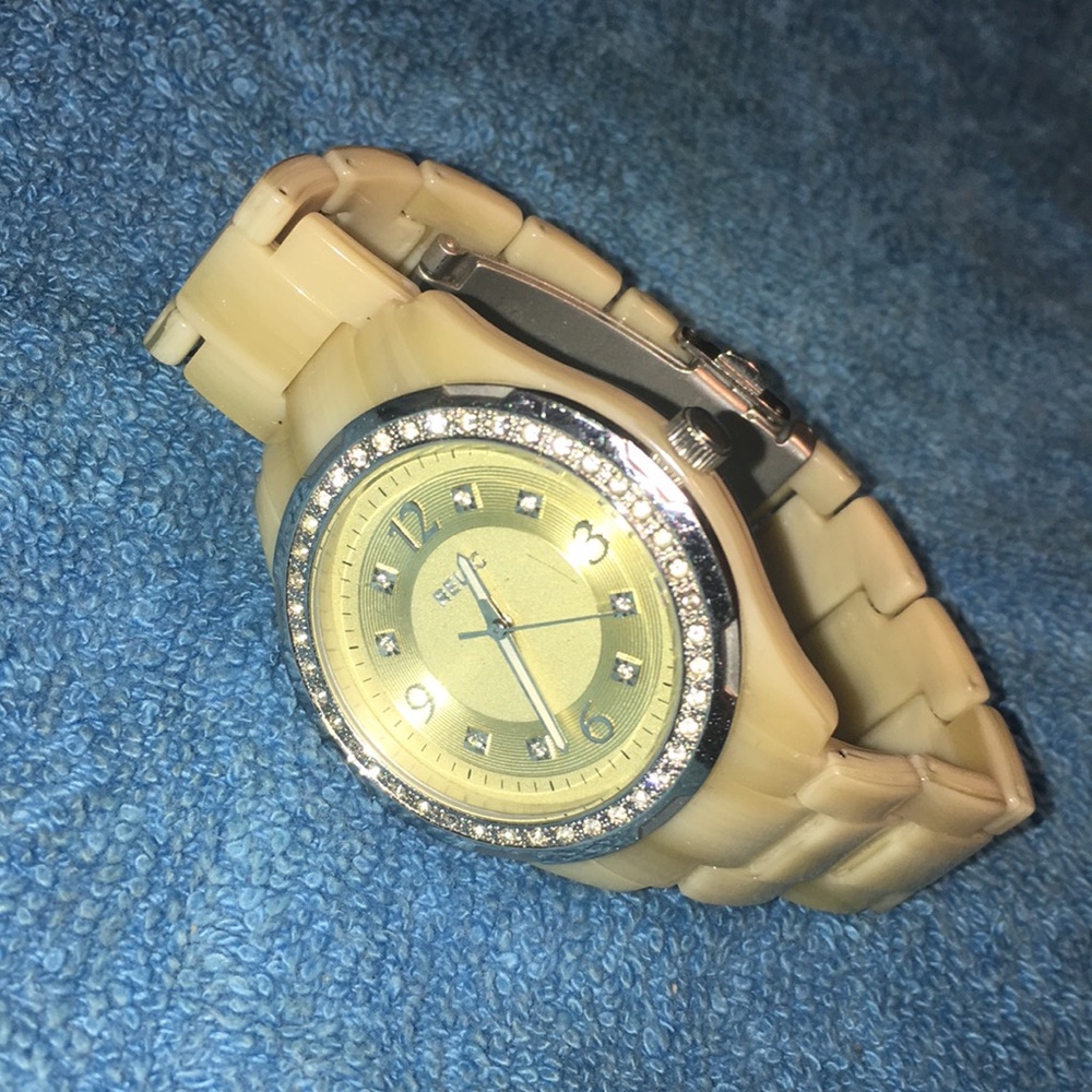 Authentic Relic  Rhinestone bezel water resistant